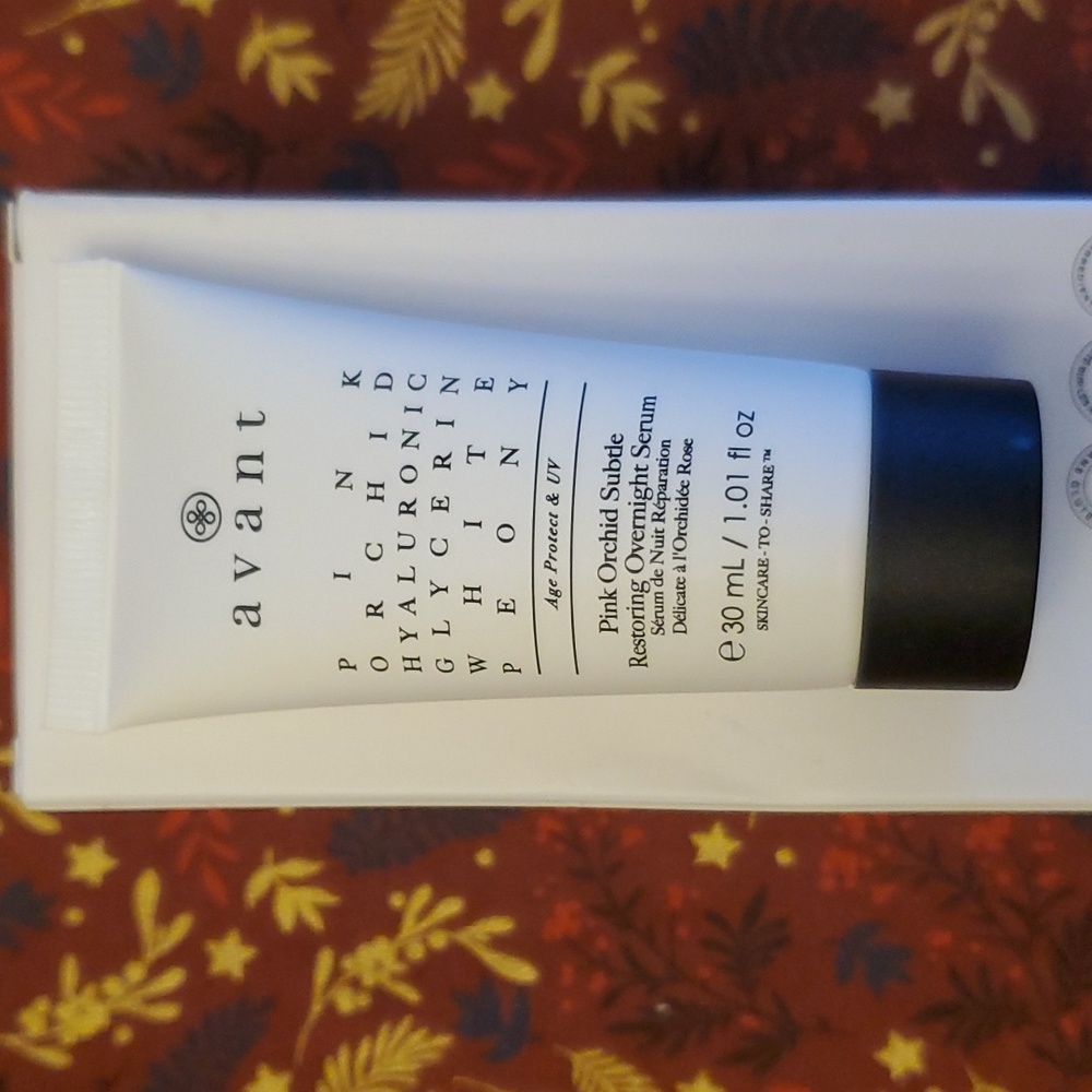 Avant Pink Orchid Subtle Restoring Overnight Serum